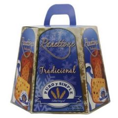 PANETTONE PURO Y SIMPLE DE CHOCOLATE 500G