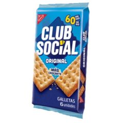 GALLETA CLUB SOCIAL SABOR ORIGINAL DE 156GRS