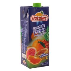 NECTAR NATULAC DE COCTEL DE FRUTAS UHT 1L