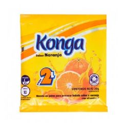 BEBIDA KONGA NARANJA 30G                