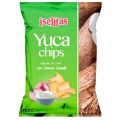 YUCA CHIPS ISELITAS CREMA CEBOLLA 180G