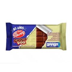 CHOCO DUO SAVOY BARRA DE 130G