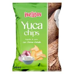 YUCA CHIPS ISELITAS CON CREMA CEBOLLA 70G