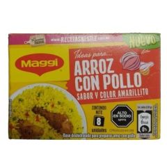 CUBITOS MAGGI DE ARROZ CON POLLO 8UN