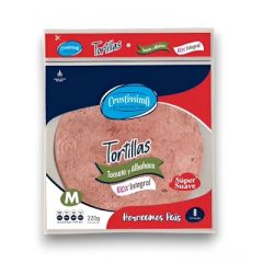 TORTILLAS CRUSTISSIMO TOMAT ALBAHAC 220G