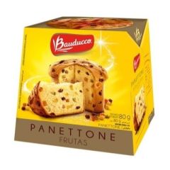 PANETTONE BAUDUCCO FRUTAS 80G           