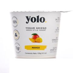 YOGUR GRIEGO YOLO DE MANGO 150G