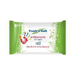 TOALLAS HUMEDAS FRESH N SOFT ANTIBACTERIAL 24UN