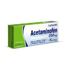 ACETAMINOFÉN ELTER DE 500GRS