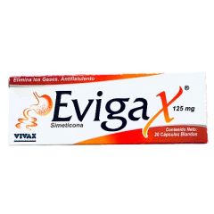 EVIGAX 125MG X 20 CAPSULAS BLANDAS