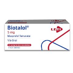 BIOTALOL 5MG X 30 COMPRIMIDOS RECUBIERTOS