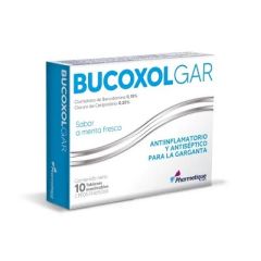 BUCOXOL GAR MENTA FRESCA X 10 TABLETAS MASTICABLES