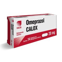 OMEPRAZOL CALOX 20MG X 14 CAPSULAS MICRO GRAGEAS